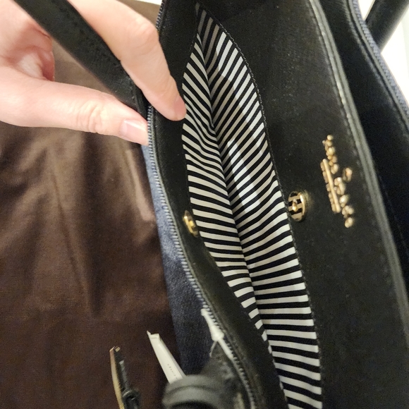 Brand New Kate Spade 2Way Handbag (Denim fabric) - Picture 10 of 14